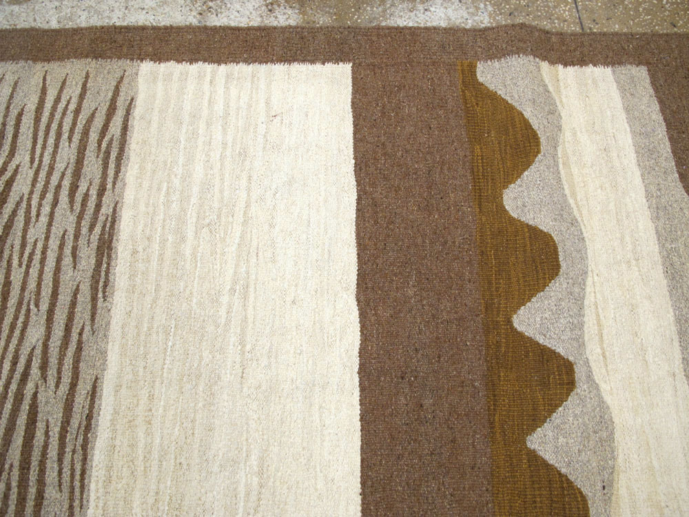 Modern Turkish Flatweave, No.27166 - Gsblank