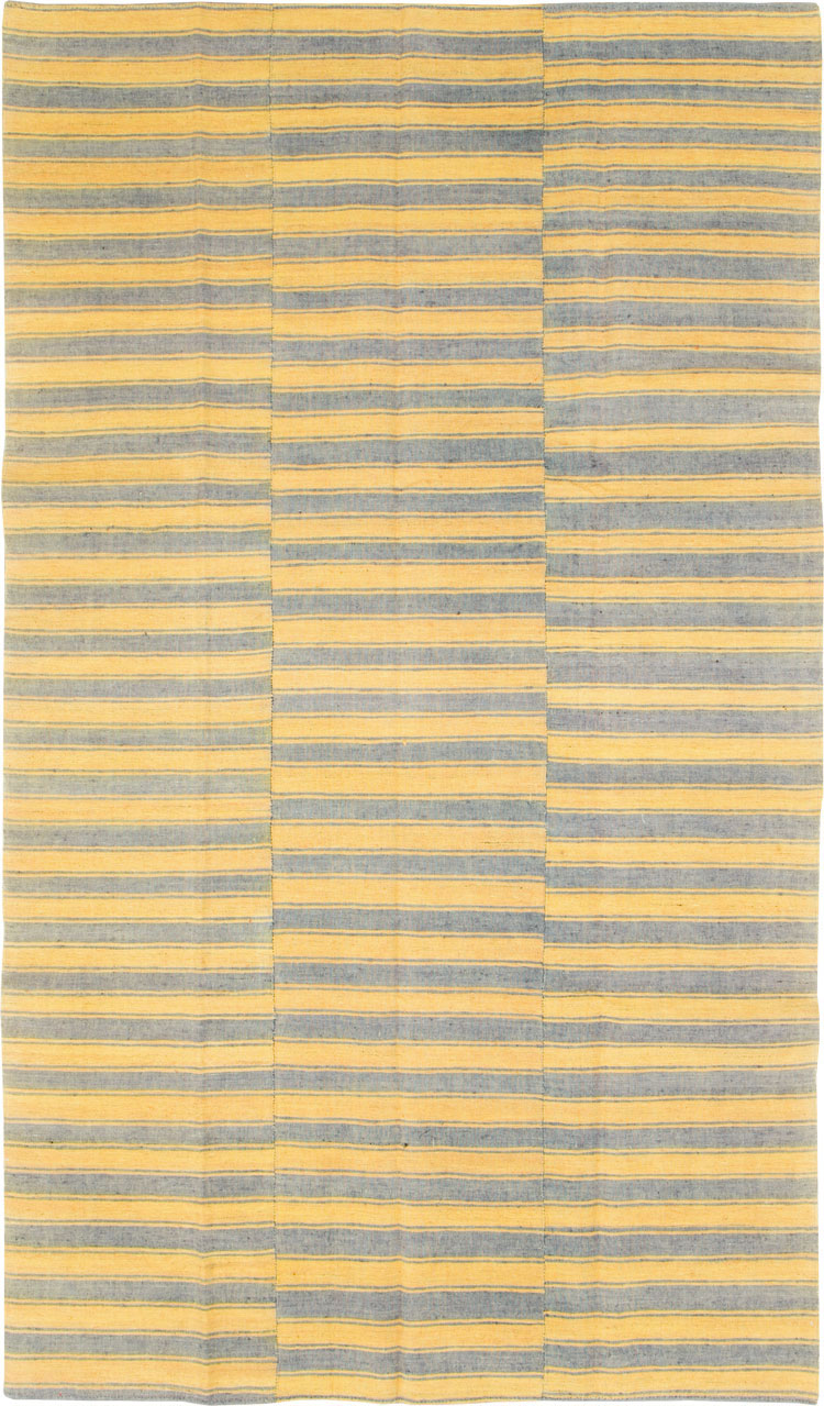 Vintage Turkish Flatweave Kilim Accent Rug, No.27173 - Gsblank