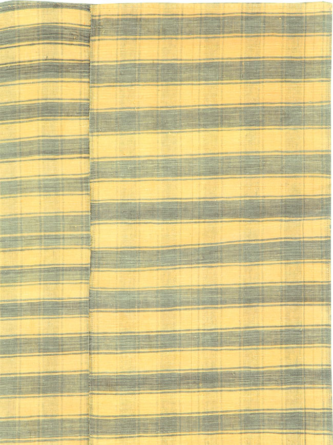 Vintage Turkish Flatweave Kilim Accent Rug, No.27174 - Gsblank