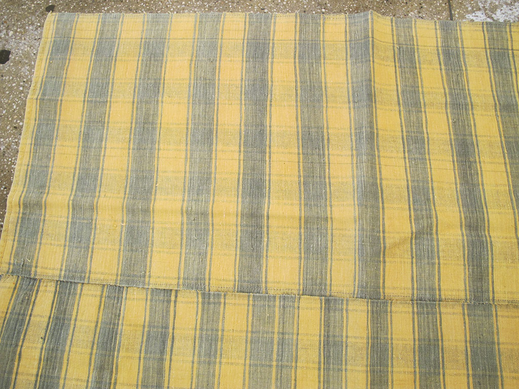 Vintage Turkish Flatweave Kilim Accent Rug, No.27174 - Gsblank