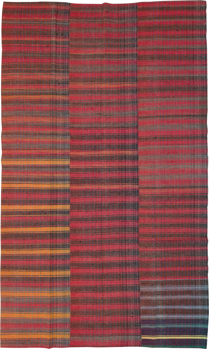 Vintage Turkish Flatweave Kilim Accent Rug, No.27177 - Gsblank