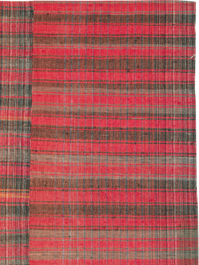 Vintage Turkish Flatweave Kilim Accent Rug, No.27177 - Gsblank