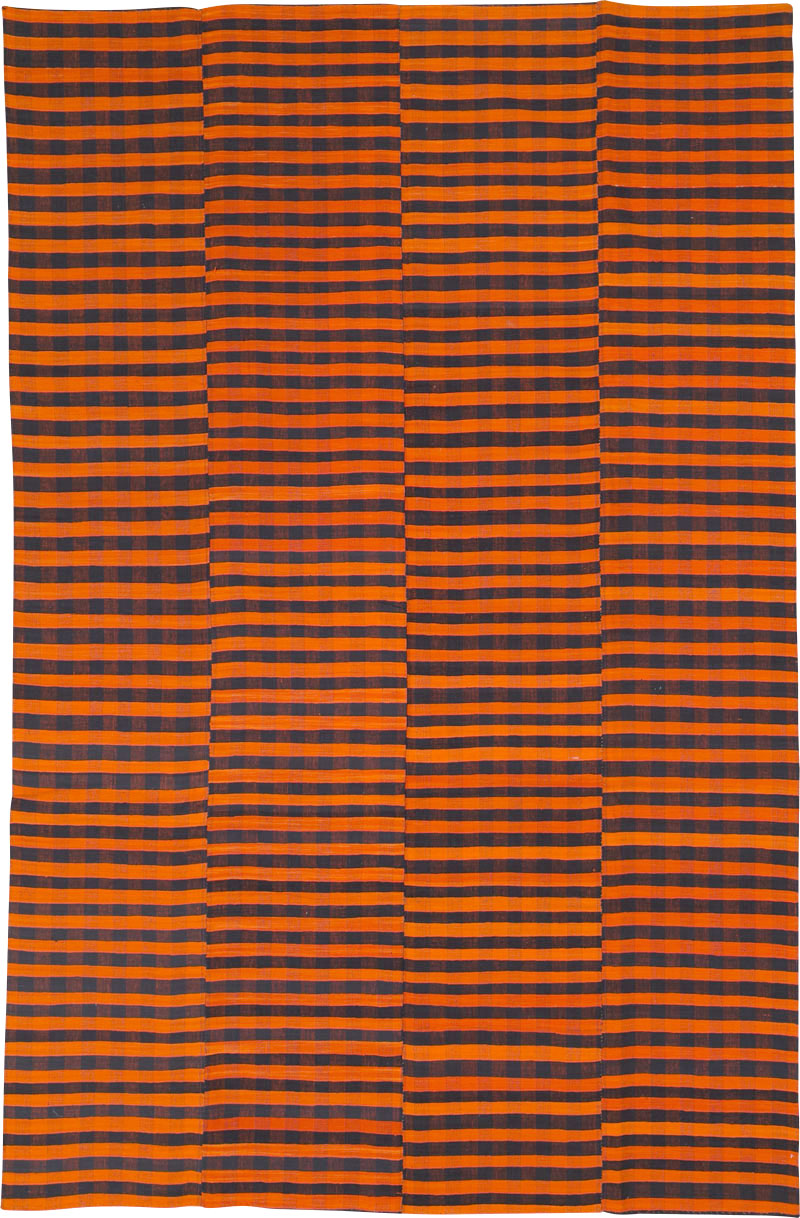 Vintage Turkish Flatweave Kilim Accent Rug, No.27179 - Gsblank