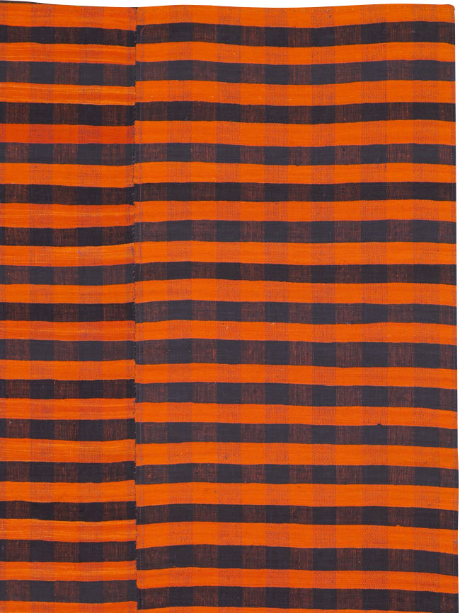 Vintage Turkish Flatweave Kilim Accent Rug, No.27179 - Gsblank