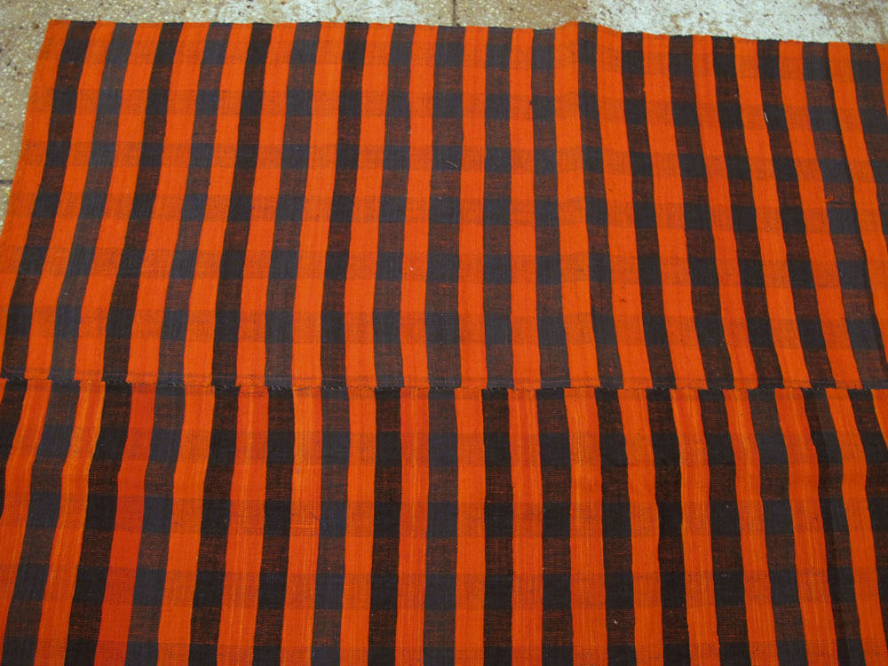 Vintage Turkish Flatweave Kilim Accent Rug, No.27179 - Gsblank