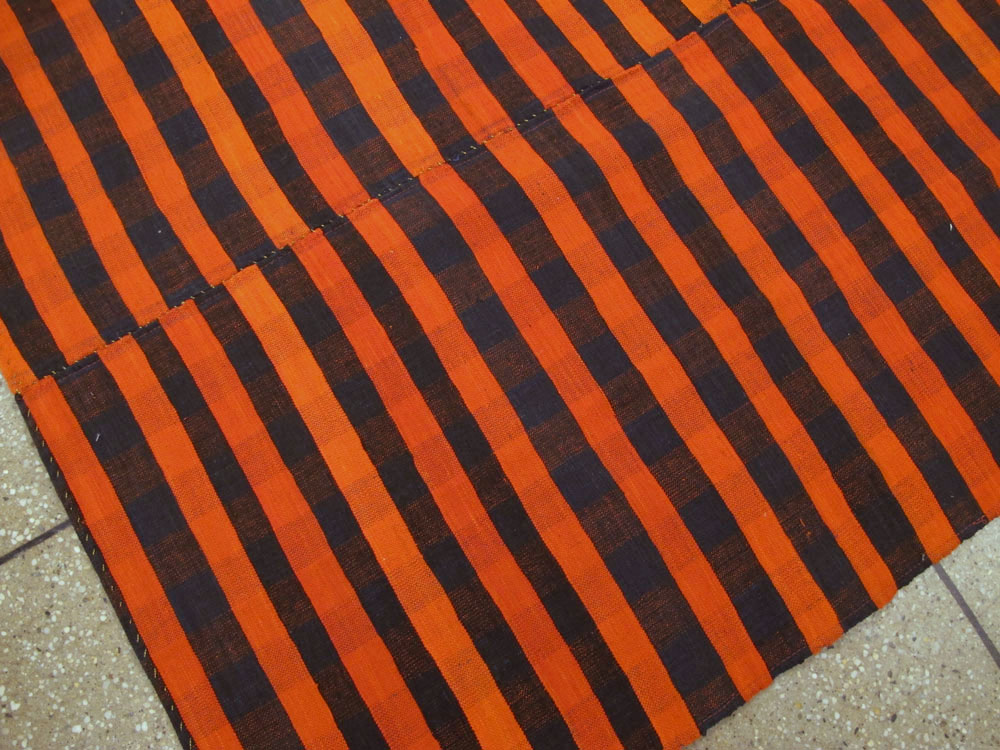 Vintage Turkish Flatweave Kilim Accent Rug, No.27179 - Gsblank