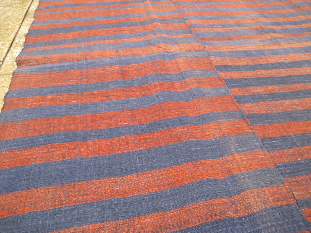 Vintage Turkish Flatweave Kilim Accent Carpet, No.27184 - Gsblank