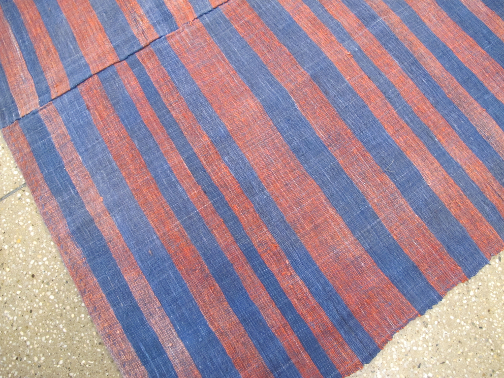 Vintage Turkish Flatweave Kilim Accent Carpet, No.27184 - Gsblank