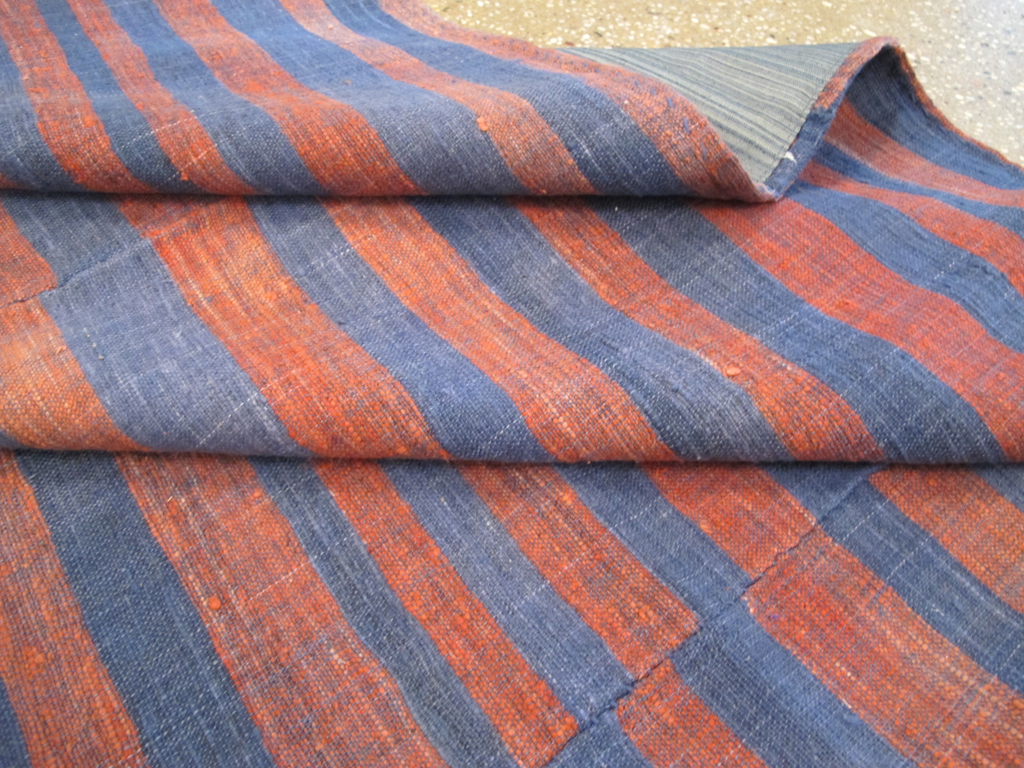 Vintage Turkish Flatweave Kilim Accent Carpet, No.27184 - Gsblank