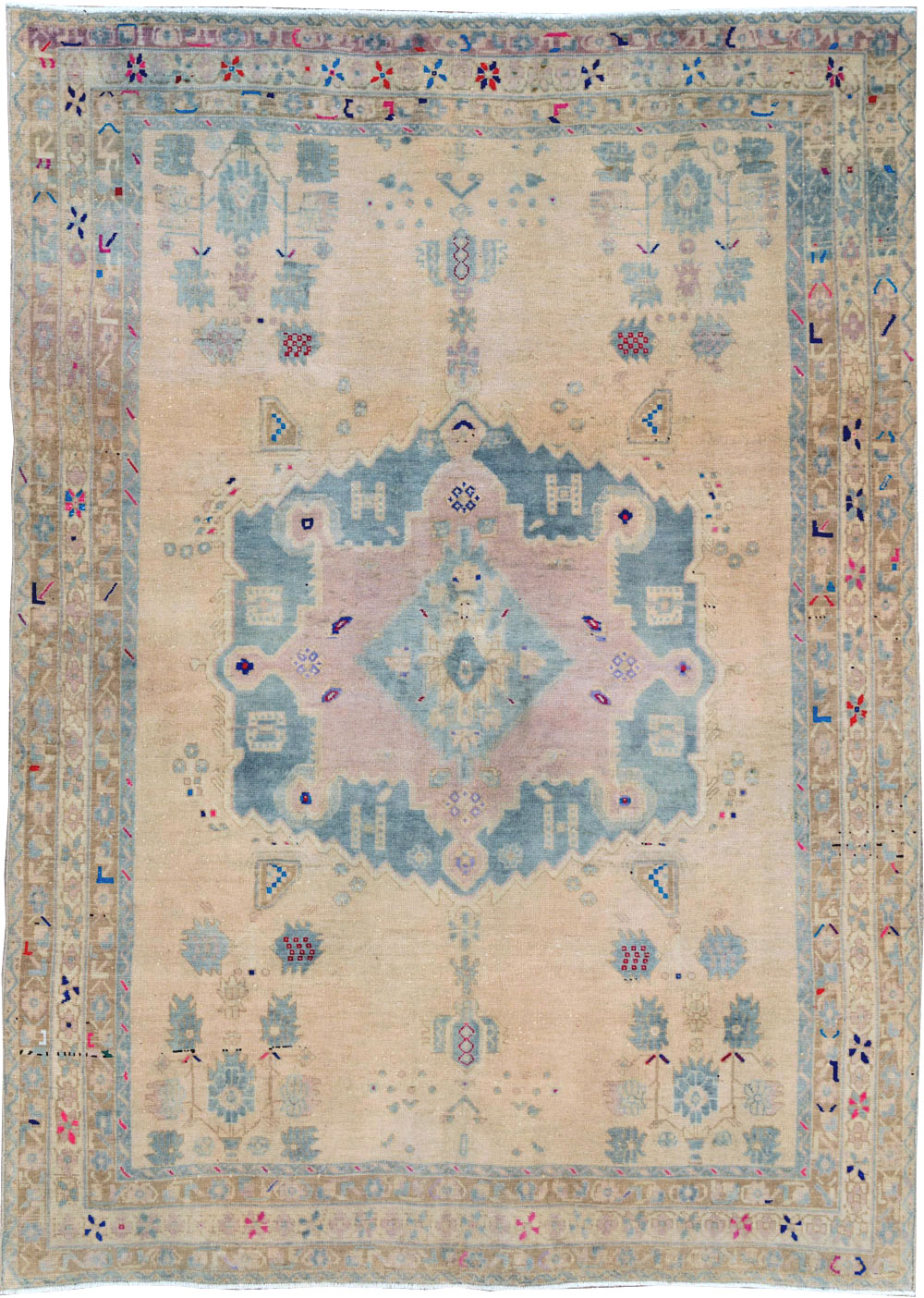 Vintage Persian Afshar Rug, No.27191 - Gsblank