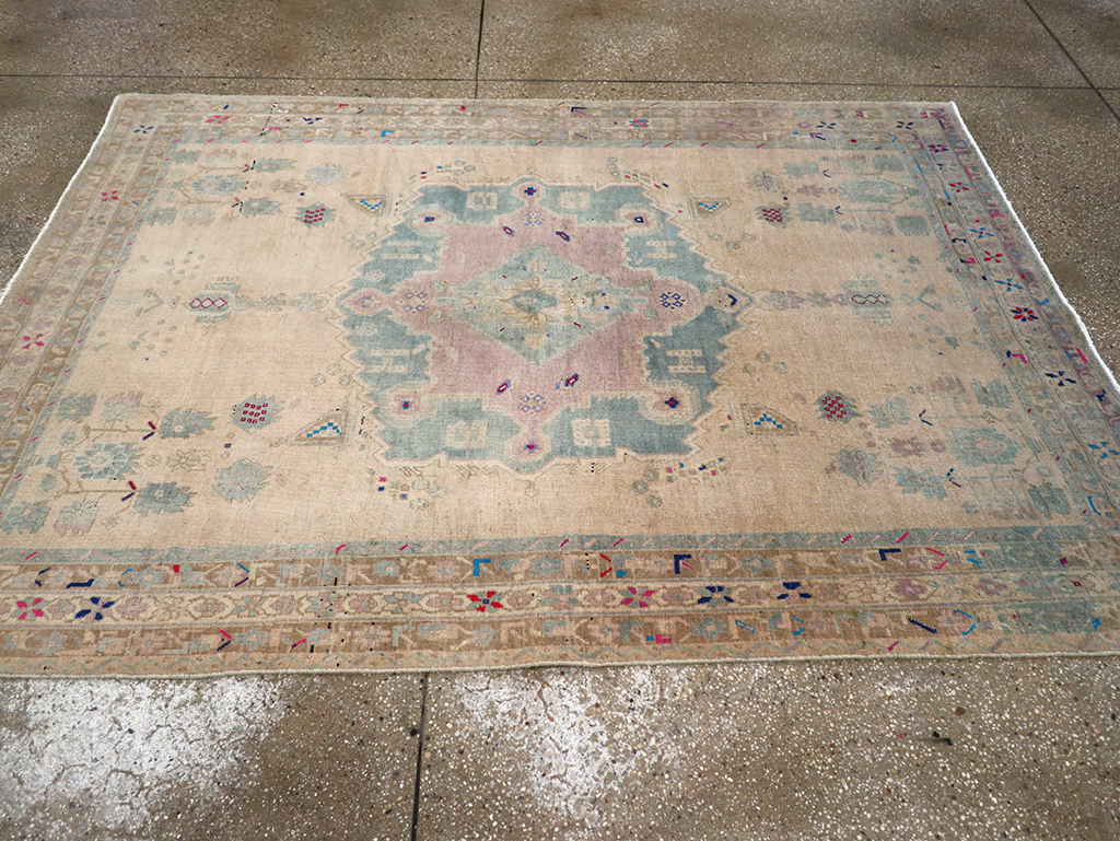 Vintage Persian Afshar Rug, No.27191 - Gsblank