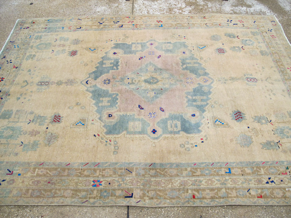 Vintage Persian Afshar Rug, No.27191 - Gsblank