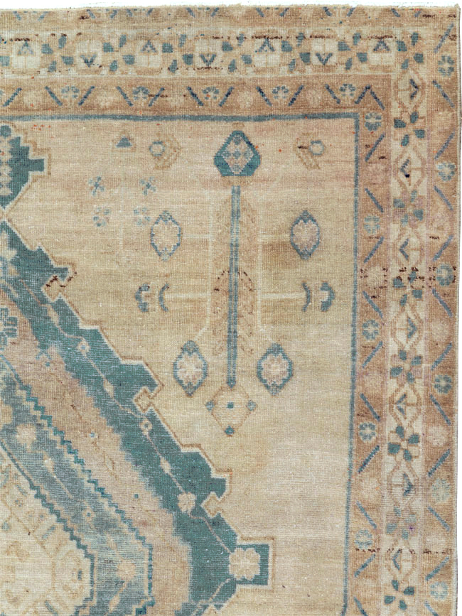 Vintage Persian Afshar Accent Rug, No.27192 - Gsblank