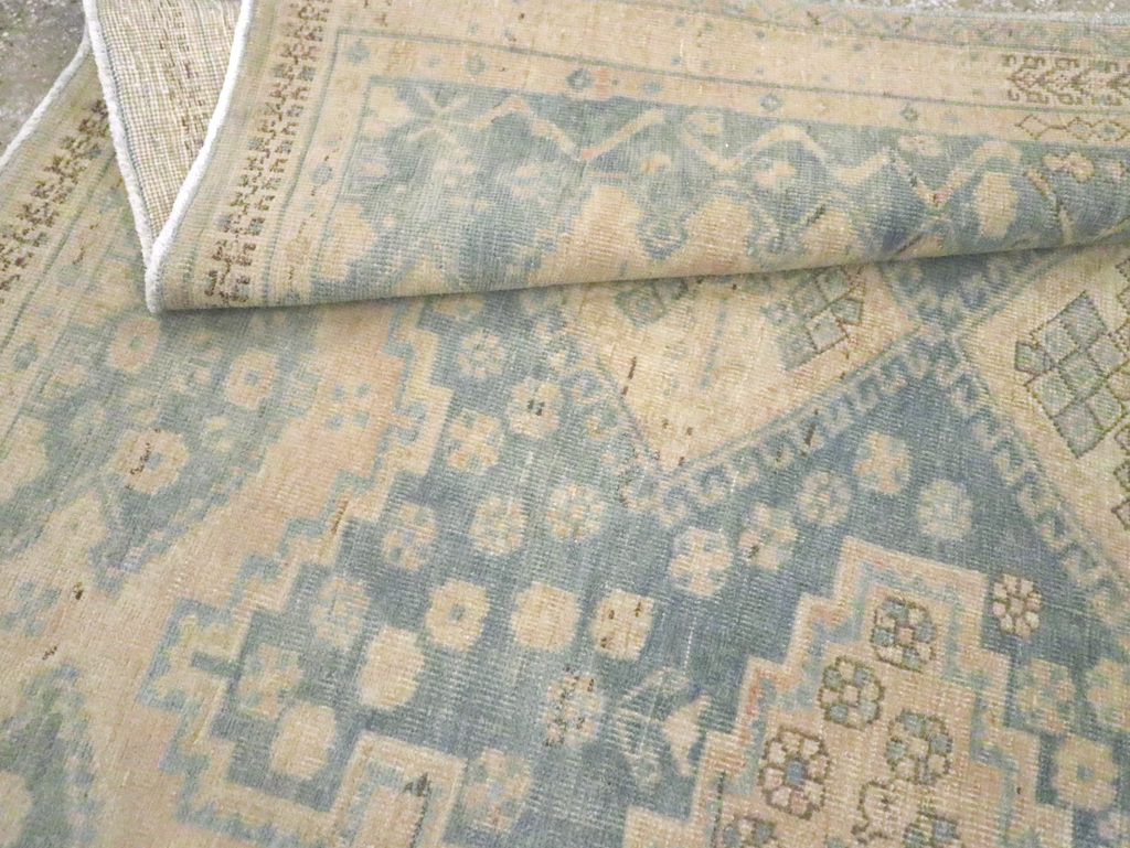 Vintage Persian Afshar Accent Rug, No.27194 - Gsblank