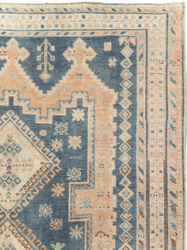Vintage Persian Afshar Rug, No.27197 - Gsblank