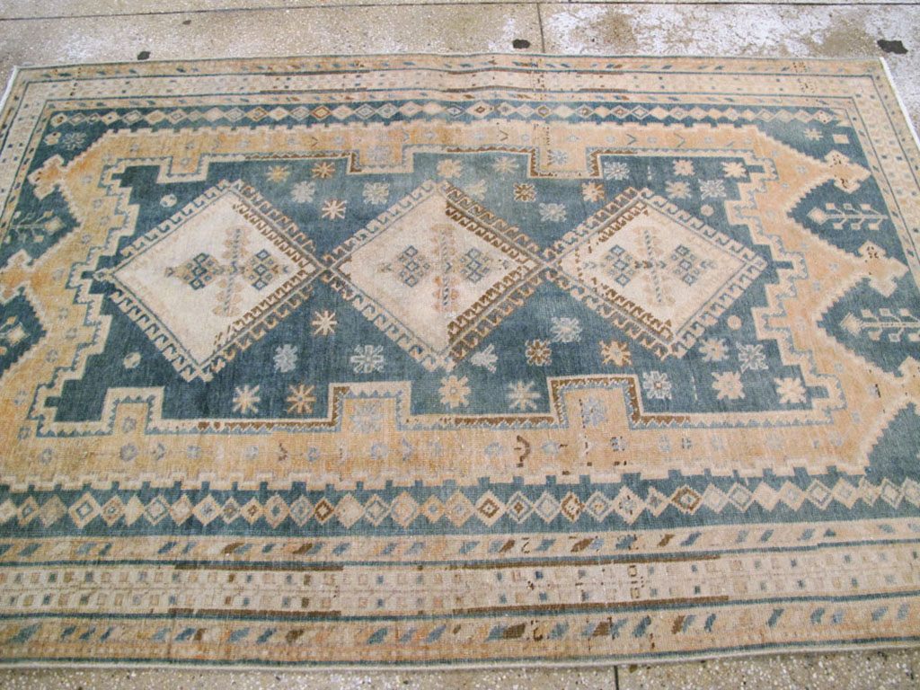 Vintage Persian Afshar Rug, No.27197 - Gsblank