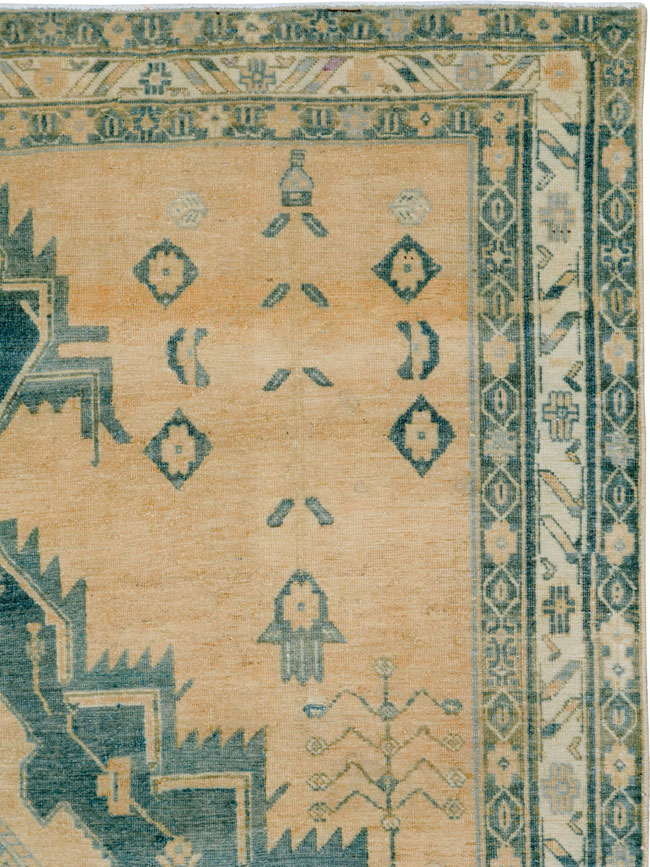 Vintage Persian Afshar Rug, No.27198 - Gsblank