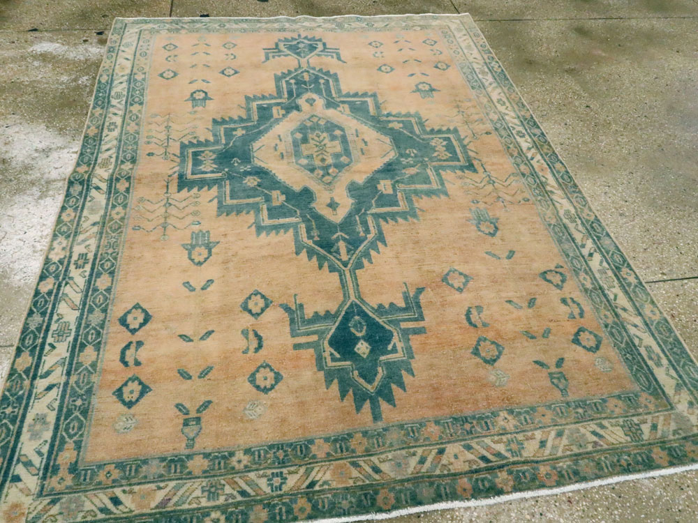 Vintage Persian Afshar Rug, No.27198 - Gsblank