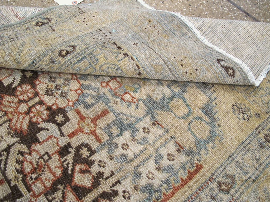 Antique Persian Malayer Long Runner, No.27202 - Gsblank