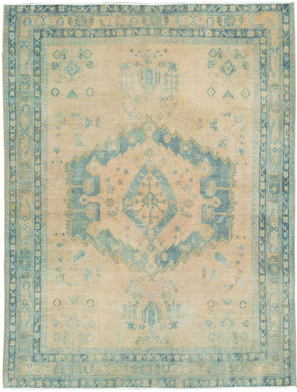 Vintage Persian Afshar Rug, No.27203 - Gsblank
