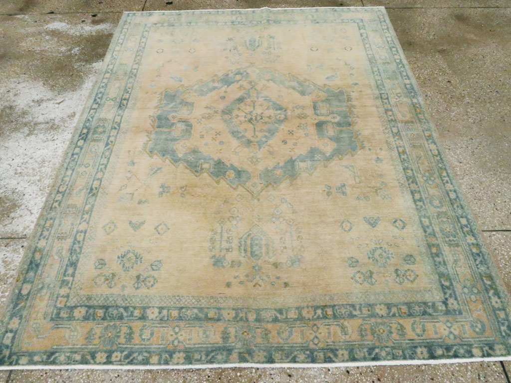Vintage Persian Afshar Rug, No.27203 - Gsblank