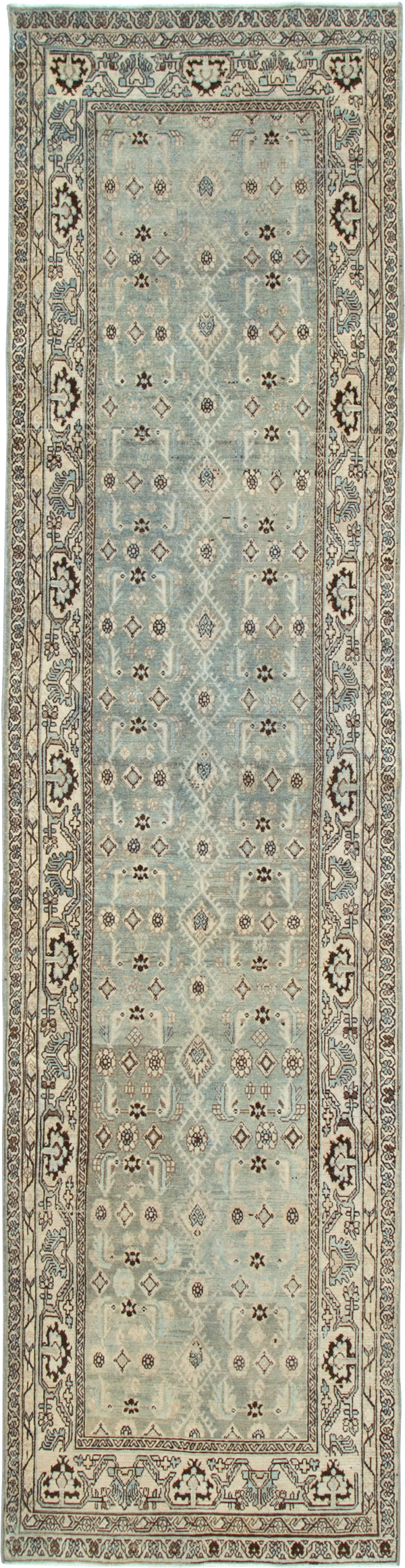 Vintage Persian Malayer Runner, No.27204 - Gsblank