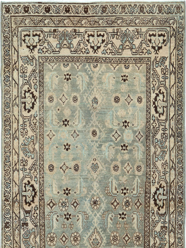 Vintage Persian Malayer Runner, No.27204 - Gsblank