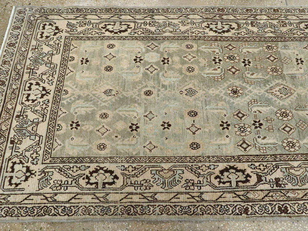 Vintage Persian Malayer Runner, No.27204 - Gsblank