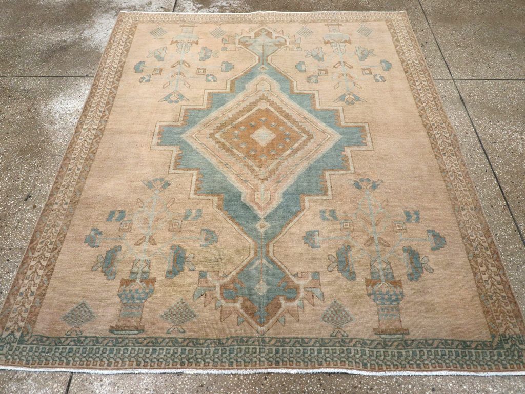 Vintage Persian Afshar Rug, No.27206 - Gsblank