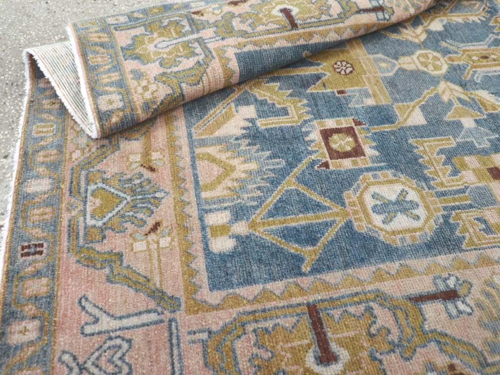 Vintage Persian Malayer Accent Rug, No.27208 - Gsblank