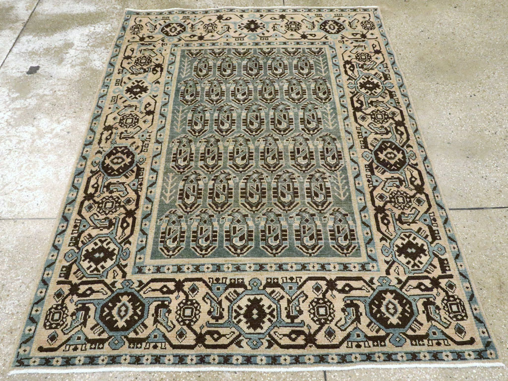 Vintage Persian Malayer Rug, No.27209 - Gsblank