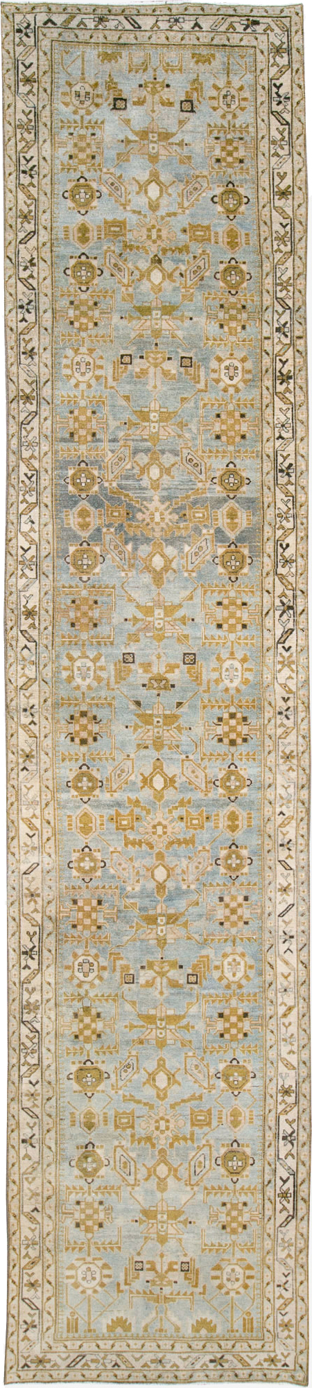 Vintage Persian Malayer Runner (Pair: 2 of 2), No.27213 - Gsblank