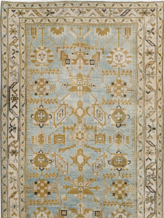 Vintage Persian Malayer Runner (Pair: 2 of 2), No.27213 - Gsblank