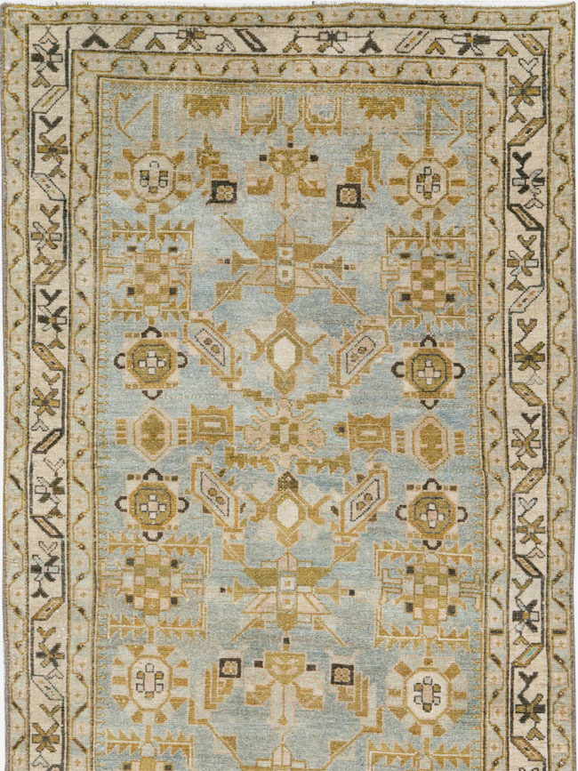 Vintage Persian Malayer Runner (Pair: 2 of 2), No.27213 - Gsblank
