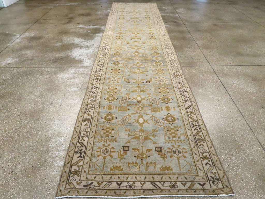 Vintage Persian Malayer Runner (Pair: 2 of 2), No.27213 - Gsblank
