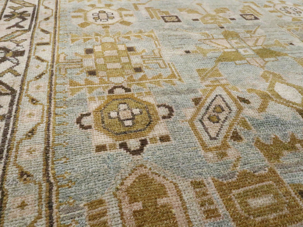 Vintage Persian Malayer Runner (Pair: 2 of 2), No.27213 - Gsblank