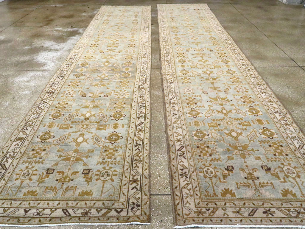 Vintage Persian Malayer Runner (Pair: 2 of 2), No.27213 - Gsblank