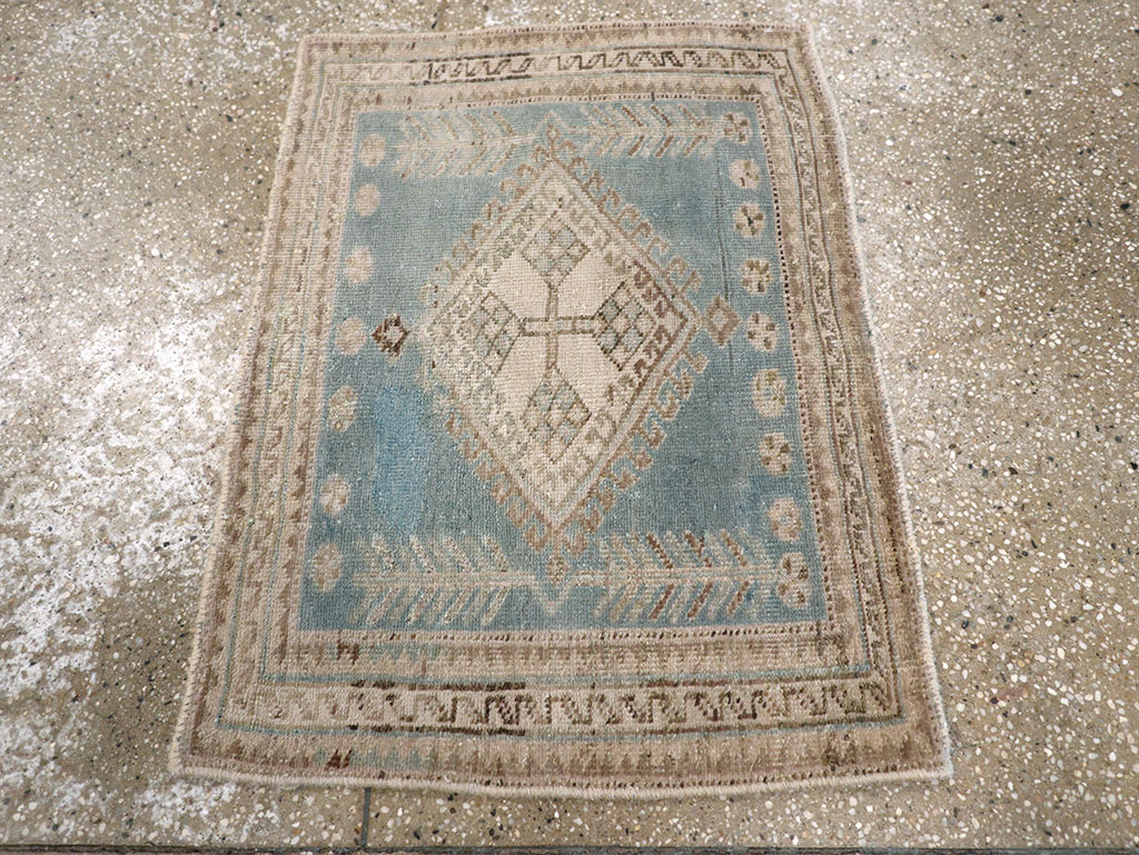 Antique Persian Tabriz Rug (Pair: 2 of 2), No.27216 - Gsblank