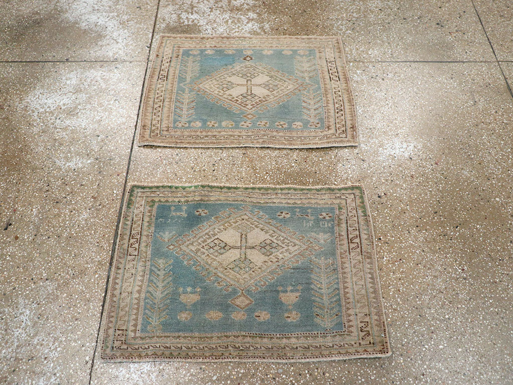 Antique Persian Tabriz Rug (Pair: 2 of 2), No.27216 - Gsblank