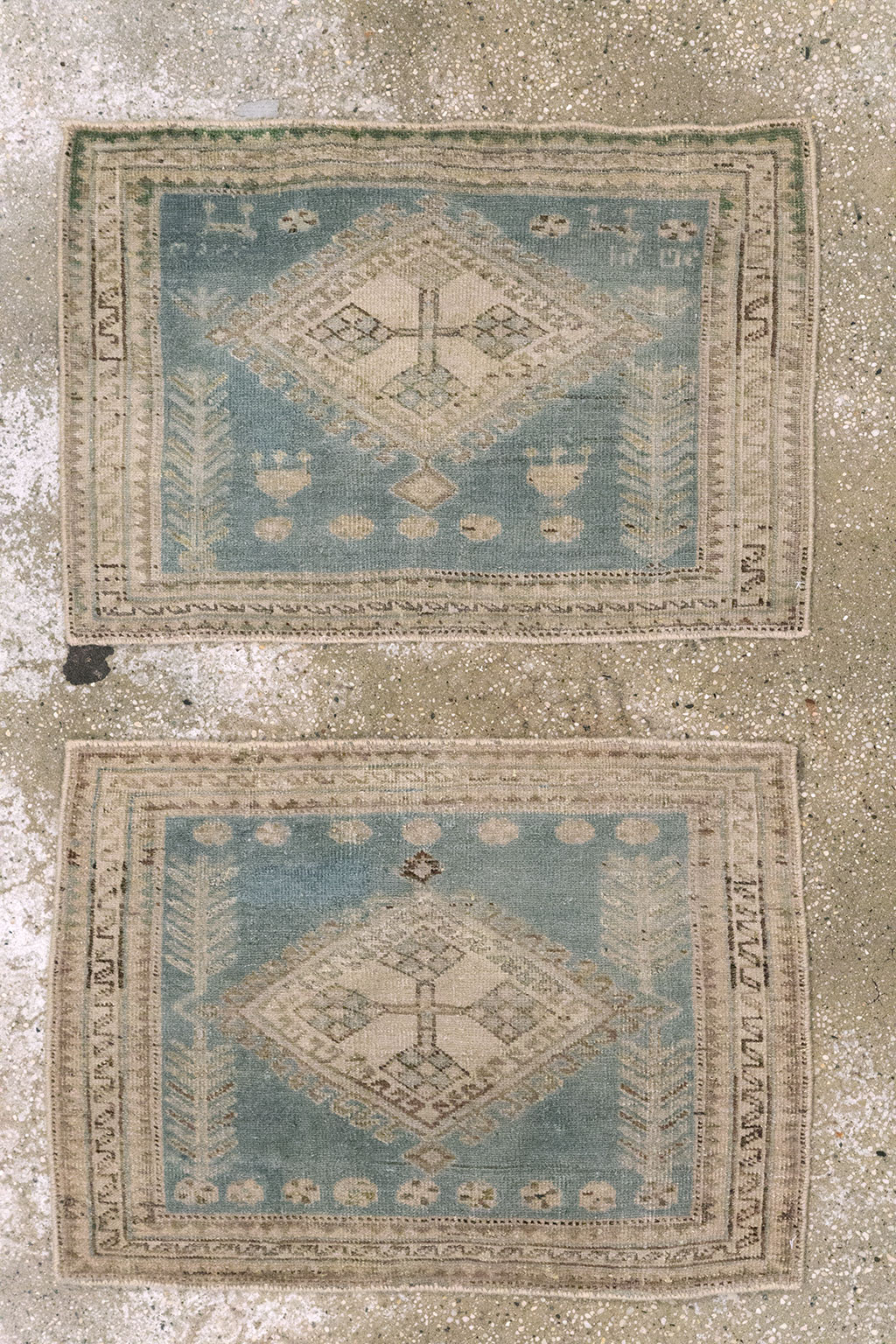 Antique Persian Tabriz Rug (Pair: 2 of 2), No.27216 - Gsblank