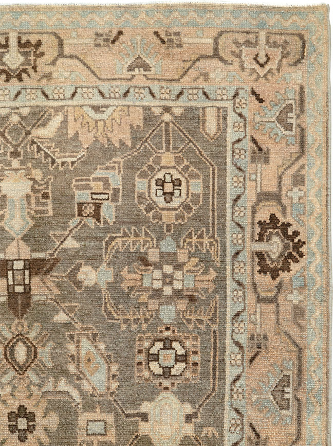 Vintage Persian Malayer Rug, No.27217 - Gsblank