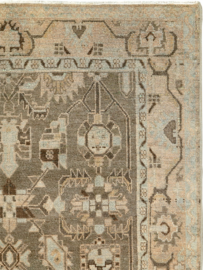 Vintage Persian Malayer Rug, No.27217 - Gsblank