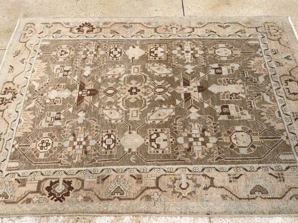 Vintage Persian Malayer Rug, No.27217 - Gsblank