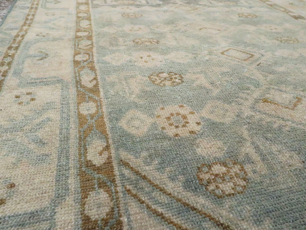 Vintage Persian Malayer Throw Rug, No.27221 - Gsblank