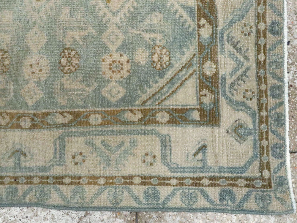 Vintage Persian Malayer Throw Rug, No.27221 - Gsblank