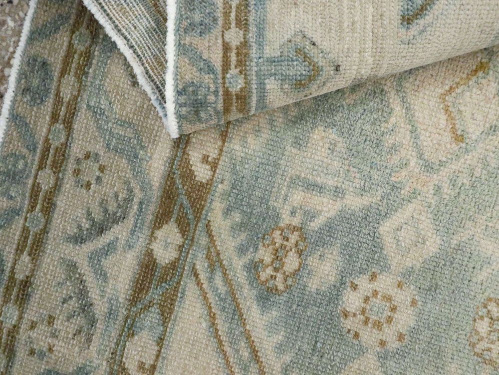 Vintage Persian Malayer Throw Rug, No.27221 - Gsblank