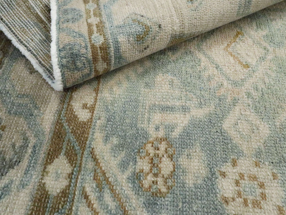 Vintage Persian Malayer Throw Rug, No.27221 - Gsblank
