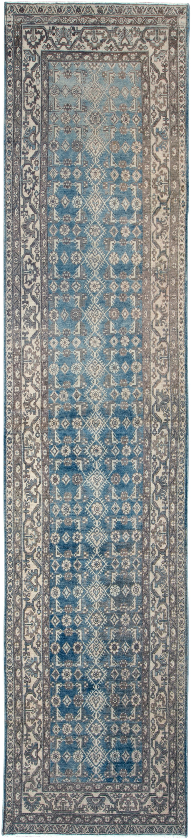 Vintage Persian Malayer Runner, No.27224 - Gsblank
