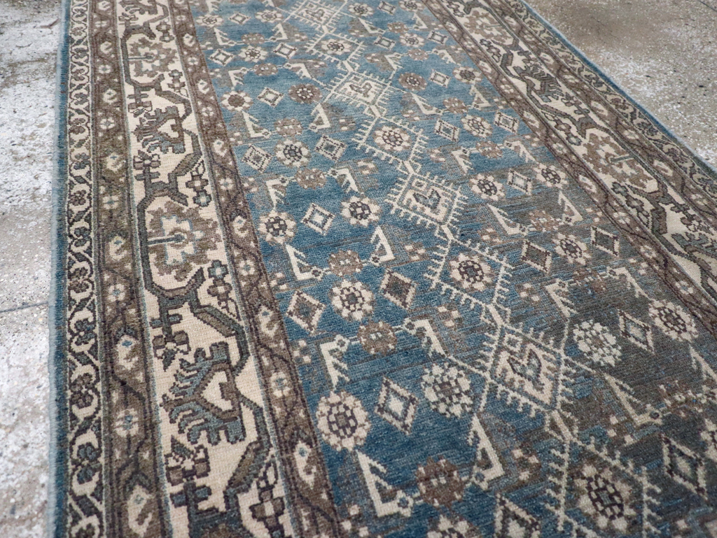 Vintage Persian Malayer Runner, No.27224 - Gsblank