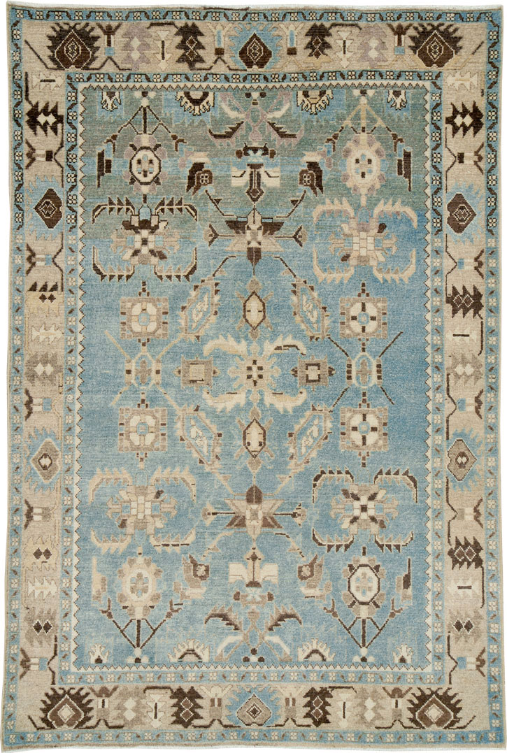 Vintage Persian Malayer Rug, No.27225 - Gsblank